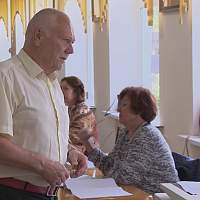 Николай Захаров проголосовал на выборах губернатора Новгородской области