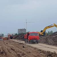Новгородцам рассказали о работах на строительстве продолжения Большой Московской