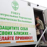 Новгородцы могут привиться от гриппа в выездных пунктах вакцинации