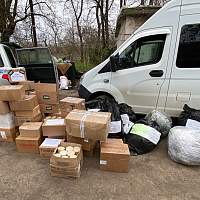 Алексей Чурсинов передал бойцам СВО посылки с гуманитарной помощью