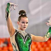 Новгородская гимнастка Мария Агафонова завоевала бронзу Чемпионата России