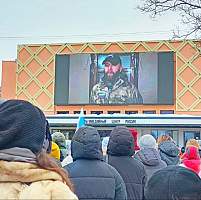 Бойцы СВО поздравили новгородцев с Днём защитника Отечества