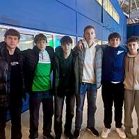 Новгородские футболисты побывали на матче «Зенита» и «Динамо»