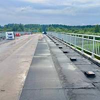 Новгородским водителям сообщили важную информацию о мосте через реку Кабожа