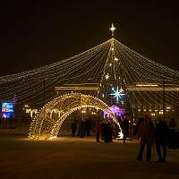 Новогодние мероприятия в Великом Новгороде посетили десятки тысяч человек