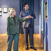 Ольга Любимова приняла участие в открытии новой выставки в Великом Новгороде Ольга Любимова приняла участие в открытии новой выставки в Великом Новгороде