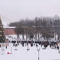 Праздник Рождества Христова прошёл на главной площади Великого Новгорода