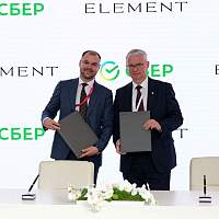 Сбер и Element заключили на ПМЭФ-2025 соглашение о партнерстве на 110 млрд рублей