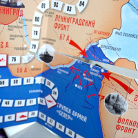 Создана настольная игра про прорыв блокады Ленинграда