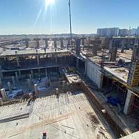 Строительство новой школы в Великом Новгороде: готовность объекта составляет 32%