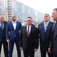 ТГ Александра Дронова: глава Минстроя РФ осмотрел продолжение Большой Московской ТГ Александра Дронова: глава Минстроя РФ осмотрел продолжение Большой Московской