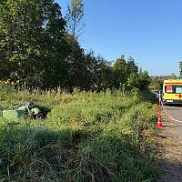 В Батецком округе молодой человек насмерть разбился на мотоцикле