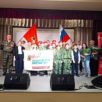 В Боровичах и Окуловке защитники Отечества встретились с молодежью