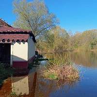 В четырёх населённых пунктах Новгородского района продолжает подниматься вода