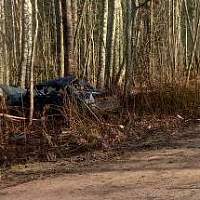 В Демянском районе молодой водитель съехал в кювет