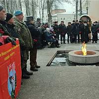 В День Неизвестного Солдата новгородцы чтут память павших защитников Родины