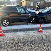 В ДТП на зимней дороге в валдайском Зимогорье получили травмы две женщины