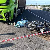 В Окуловском районе погибла водитель мотоцикла