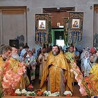 В Ильинском соборе города Сольцы отметили 200-летие храма