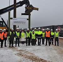 В Малой Вишере открылся железнодорожный контейнерный терминал на новом лесоперерабатывающем предприятии