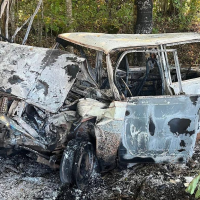 В Маревском округе водитель врезался в дерево и получил травмы