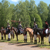 В новгородской деревне Новоселицы заметили рекрутов из 1812 года