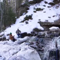 В Новгородской области нашли «китайский водопад» и «ирландские утёсы Мохер»