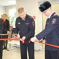 В Хвойнинском районе открыли новое здание отдела УМВД