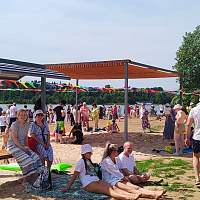 В Новгородской области открыли отличный деревенский пляж