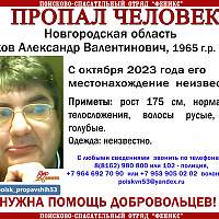 В Новгородской области уже больше года идут поиски 59-летнего мужчины
