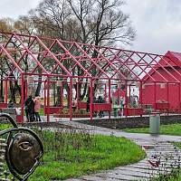 В Новгородской области завершили строительство оранжереи под открытым небом