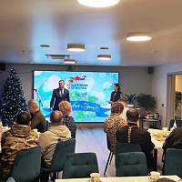 В новгородском филиале фонда «Защитники Отечества» состоялась новогодняя встреча ветеранов СВО