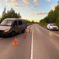 В Новгородском районе неосторожная велосипедистка попала под колёса «ГАЗели»