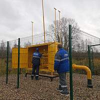 В парфинских Борках создали условия для газификации 23 домовладений