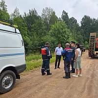 В Старорусском округе устраняют размыв одной из дорог В Старорусском округе устраняют размыв одной из дорог