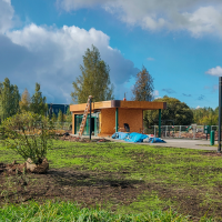 В Валдае участок рядом с местной автостанцией украсит сухой фонтан В Валдае участок рядом с местной автостанцией украсит сухой фонтан