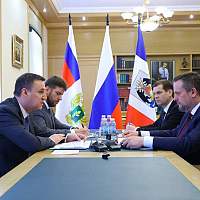 Андрей Никитин обсудил с Дмитрием Патрушевым итоги работы региона в сфере сельского хозяйства
