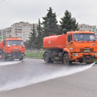 На уборке Великого Новгорода к майским праздникам работает 65 единиц техники
