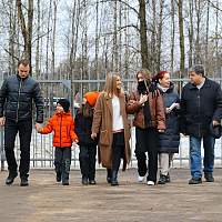 В Великом Новгороде пришли на избирательный участок четыре поколения Уманцевых