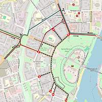 В Великом Новгороде временно изменится схема движения автобусов