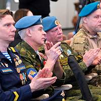В Великом Новгороде встретились ветераны СВО со всей области