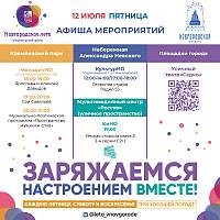 «Веряжские напевы» и «Рыболовное нашествие»: «Новгородское лето» с 12 по 14 июля