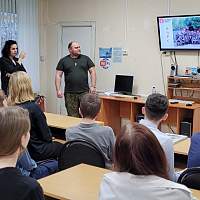 Ветеран СВО Евгений Зорин проведёт Урок мужества для новгородских школьников