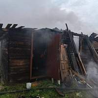 За сутки в Новгородской области сгорели три бани