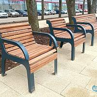 Жителям Великого Новгорода предлагают выбрать места для установки новых скамеек