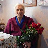 Жительница Чудова Александра Андреевна Гевейлер отметила 100-летний юбилей