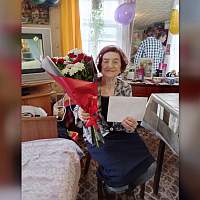 Жительница Любытинского района Мария Михайловна Иудина отмечает 100-летний юбилей